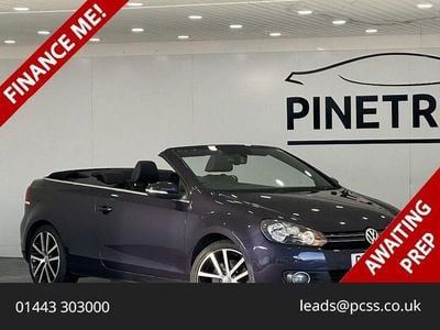 Used VW Golf Cabriolet GT 140 HP (102 kW) 2015 Purple Cabriolet