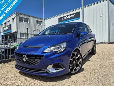 Used Vauxhall Corsa 205 HP (150 kW) 2016 Blue Hatchback