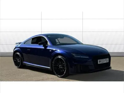 Used Audi TT Black Edition 197 HP (144 kW) 2023 Blue Coupe