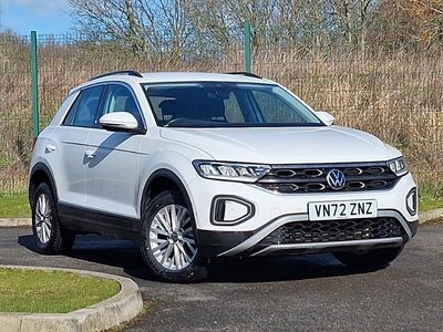 Used VW T-Roc Life 150 HP (110 kW) 2023 White SUV