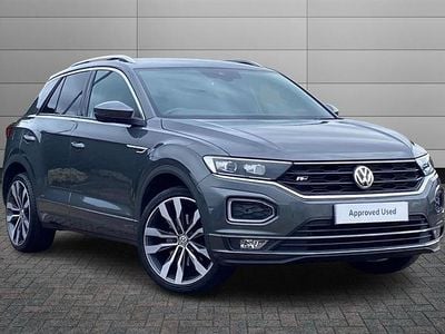 Used VW T-Roc R-line 150 HP (110 kW) 2020 Indium grey SUV