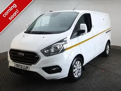 Used Ford Transit Custom Limited 130 HP (95 kW) 2022 White Van