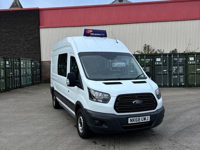 Used Ford Transit 130 HP (95 kW) 2018 White Van