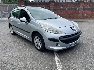 Used Peugeot 207 S 90 HP (66 kW) 2008 Silver Estate