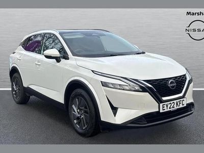White Used 2022 Nissan Qashqai Acenta Premium SUV | £13,217 (Good price)