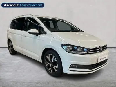 Used VW Touran SEL 150 HP (110 kW) 2023 White MPV