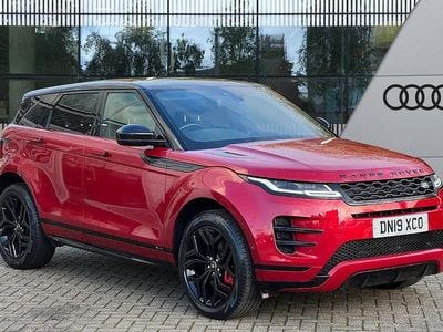 Red Used 2019 Land Rover Range Rover evoque SE Dynamic Estate | £18,999 (Fair price)