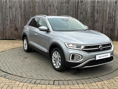 Silver Used 2023 VW T-Roc Style SUV | £20,599 (Fair price)