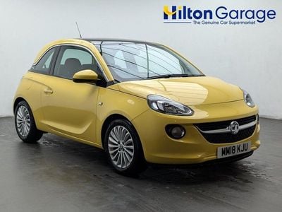 Used Vauxhall Adam Glam 100 HP (73 kW) 2018 Yellow Hatchback