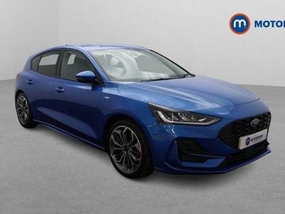 Used Ford Focus ST-Line X 125 HP (91 kW) 2023 Blue Hatchback