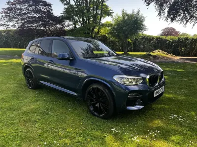 Used BMW X3 M Sport 190 HP (139 kW) 2019 Blue SUV