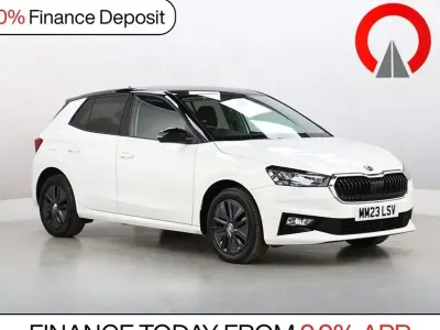 Used Skoda Fabia Colour Edition 80 HP (58 kW) 2023 White Hatchback