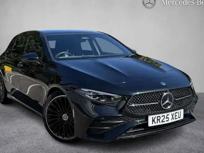 Used Mercedes A180 AMG line 136 HP (100 kW) 2025 Black Hatchback