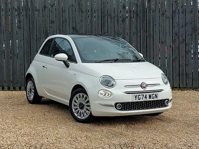 Used Fiat 500 70 HP (51 kW) 2024 White Hatchback