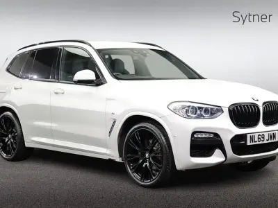 Used BMW X3 M Sport 190 HP (139 kW) 2019 White SUV