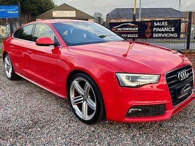 Used Audi A5 S-Line 2012 Red Coupe