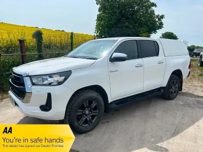 Używany Toyota HiLux 150 KM (110 kW) 2022 Biały Pickup