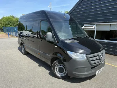 Used Mercedes Sprinter Progressive 2022 Black Van