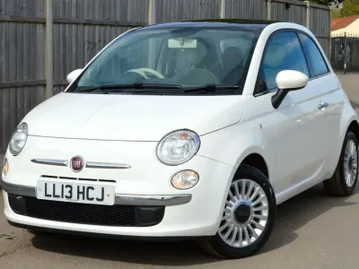 Usado Fiat 500 Lounge 69 HP (50 kW) 2013 Branco Citadino