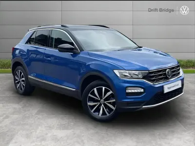 Used VW T-Roc Design 150 HP (110 kW) 2019 Blue SUV
