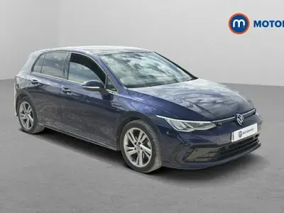 Used VW Golf VIII R-line 131 HP (96 kW) 2024 Blue Hatchback
