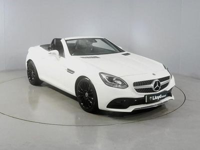 Used Mercedes SLC180 AMG line 2017 White Cabriolet