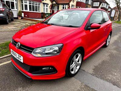 Used VW Polo Style 60 HP (44 kW) 2014 Red Hatchback
