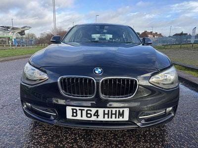 Used BMW 116 Sport Line 2014 Black Hatchback