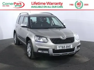 Used Skoda Yeti SE L 110 HP (80 kW) 2015 Beige SUV