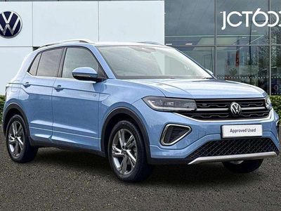 Blue Used 2024 VW T-Cross R-line SUV | £23,645 (Fair price)