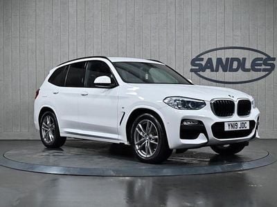 Used BMW X3 M Sport 190 HP (139 kW) 2019 White SUV
