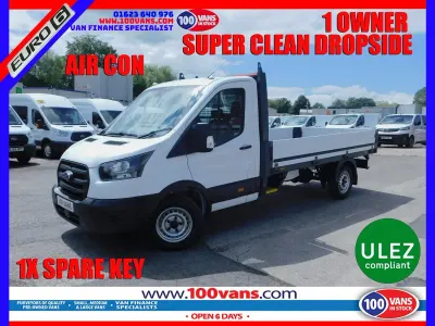 Used Ford Transit 130 HP (95 kW) 2021 White Van