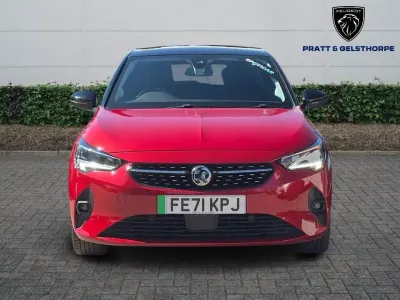 Used Vauxhall Corsa-e Elite 98 kW (134 HP) 2021 Red Hatchback