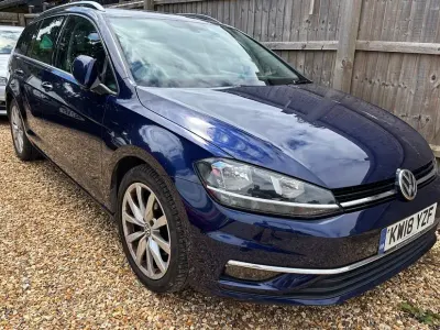 Used VW Golf VII GT 150 HP (110 kW) 2018 Blue Estate