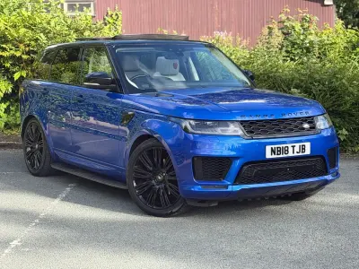 Used Land Rover Range Rover Sport Autobiography Dynamic 2018 Blue SUV