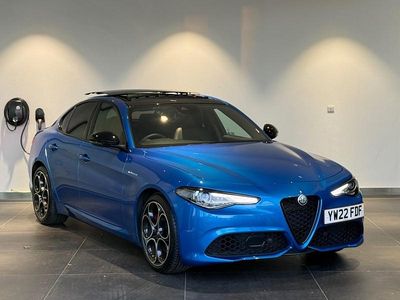 Used Alfa Romeo Giulia Veloce 276 HP (202 kW) 2022 Blue Sedan