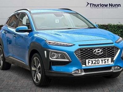 Used Hyundai Kona Premium 120 HP (88 kW) 2020 Blue SUV
