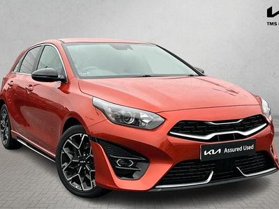 Used Kia Ceed GT-Line 158 HP (116 kW) 2022 Orange Hatchback