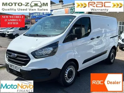 Used Ford Transit Custom 130 HP (95 kW) 2021 White Van