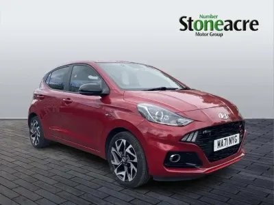 Used Hyundai i10 N Line 100 HP (73 kW) 2021 Red Hatchback