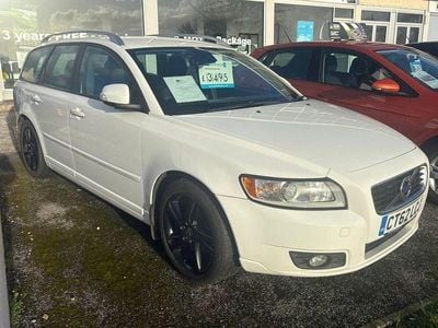 Used Volvo V50 SE Lux 115 HP (84 kW) 2012 White Estate