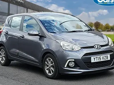 Used Hyundai i10 Premium 87 HP (63 kW) 2015 Grey Hatchback
