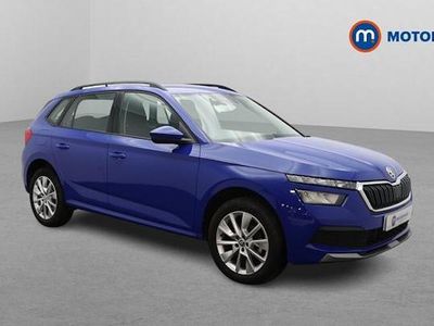 Used Skoda Kamiq SE 95 HP (69 kW) 2022 Blue SUV