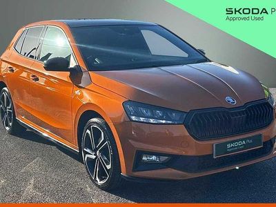 Used Skoda Fabia Monte Carlo 110 HP (80 kW) 2023 Phoenix orange metallic Hatchback