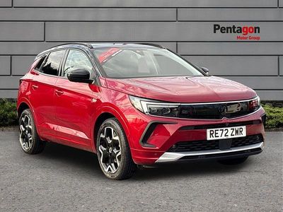 Used Vauxhall Grandland X Ultimate 130 HP (95 kW) 2022 Red SUV