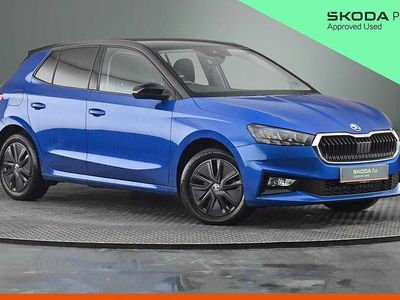 Used Skoda 110 R Colour Edition 81 HP (59 kW) 2023 Race blue metallic black body / magic pearl effect roof Hatchback