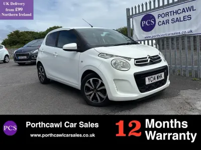 Used Citroën C1 Flair 82 HP (60 kW) 2014 White Hatchback