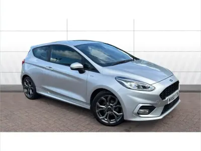 Used Ford Fiesta ST-Line 138 HP (101 kW) 2018 Silver Hatchback