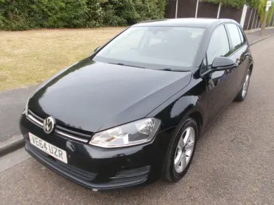 Used VW Golf VII Match 105 HP (77 kW) 2014 Black Hatchback