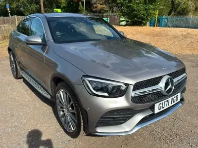 Used Mercedes GLC300 AMG line 258 HP (189 kW) 2021 Silver SUV